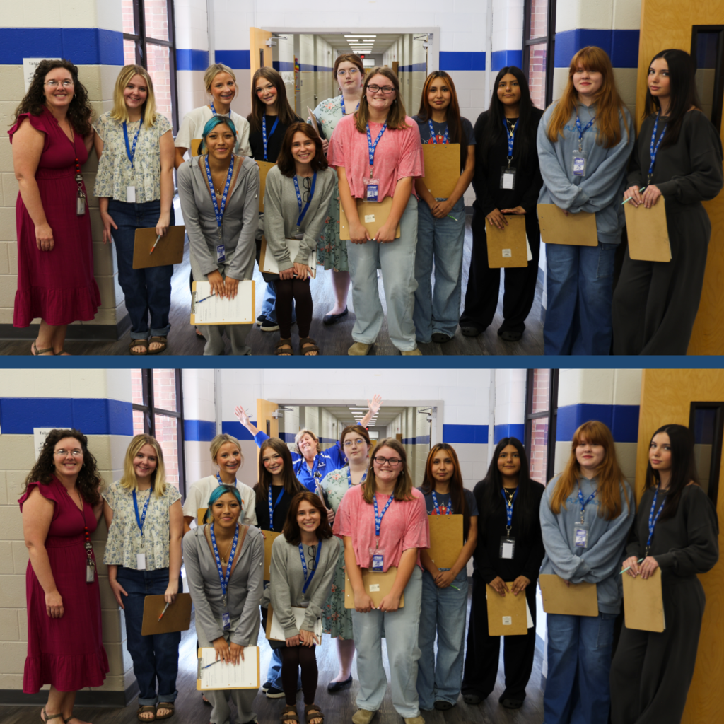 Students posing in a picture