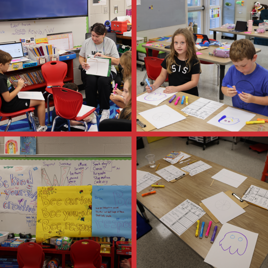 Students learning in class