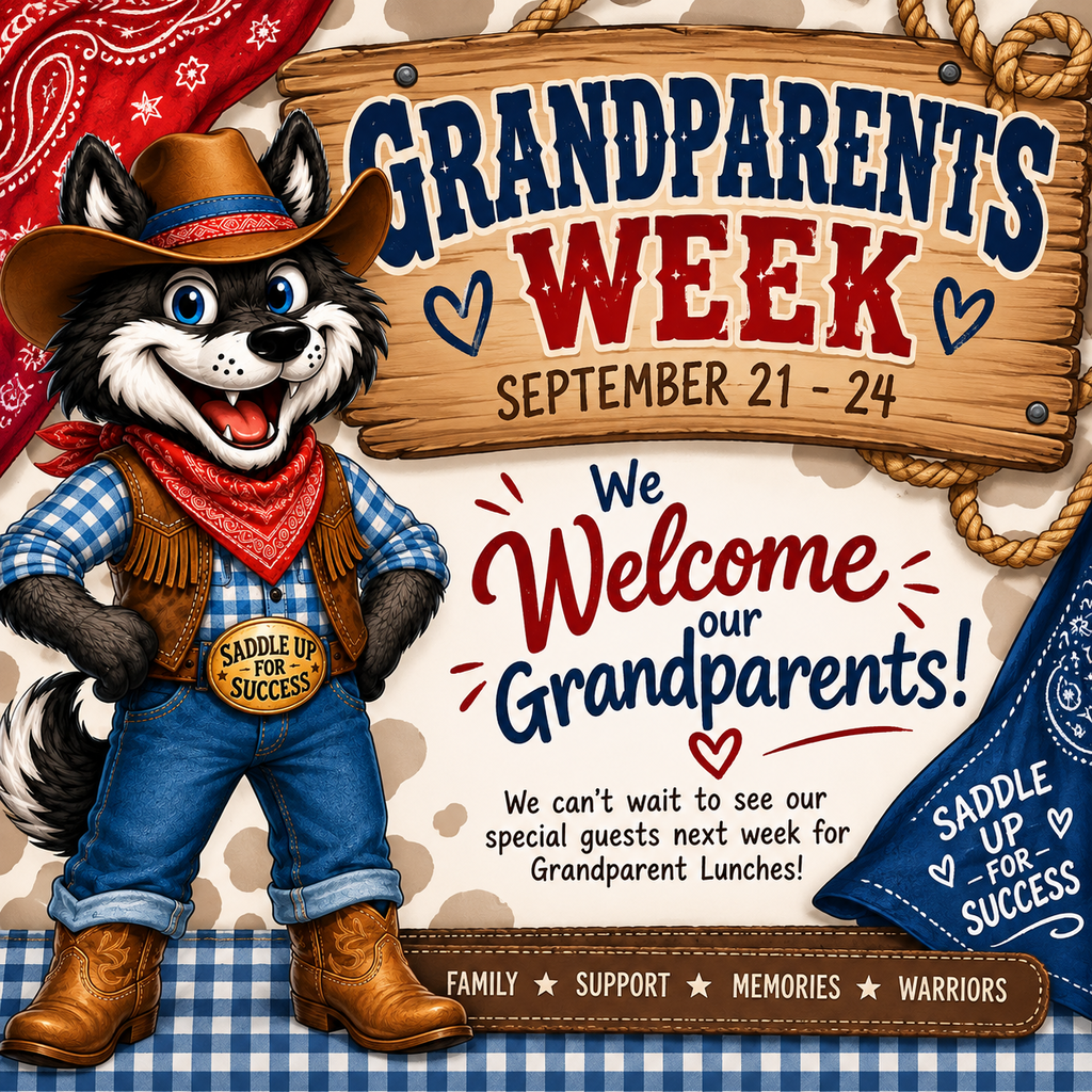 Grandparents Lunches September 21-24. 