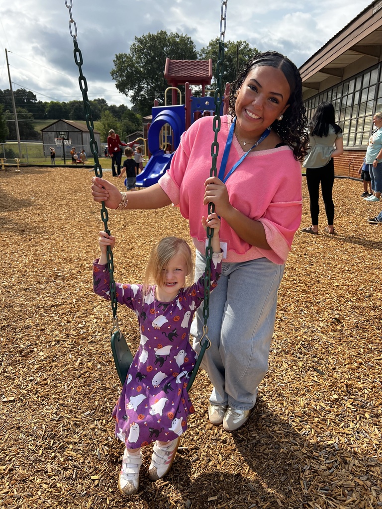 Students working in Mrs. Holland's ECE class.