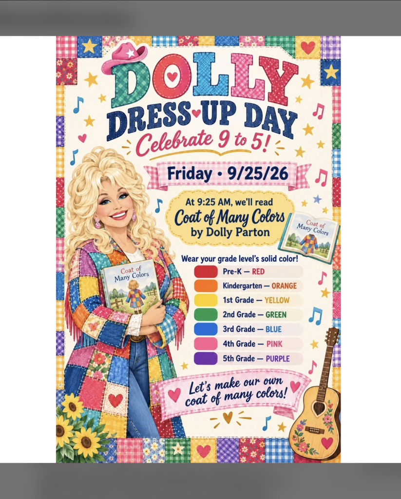 coat of many colors dress up day