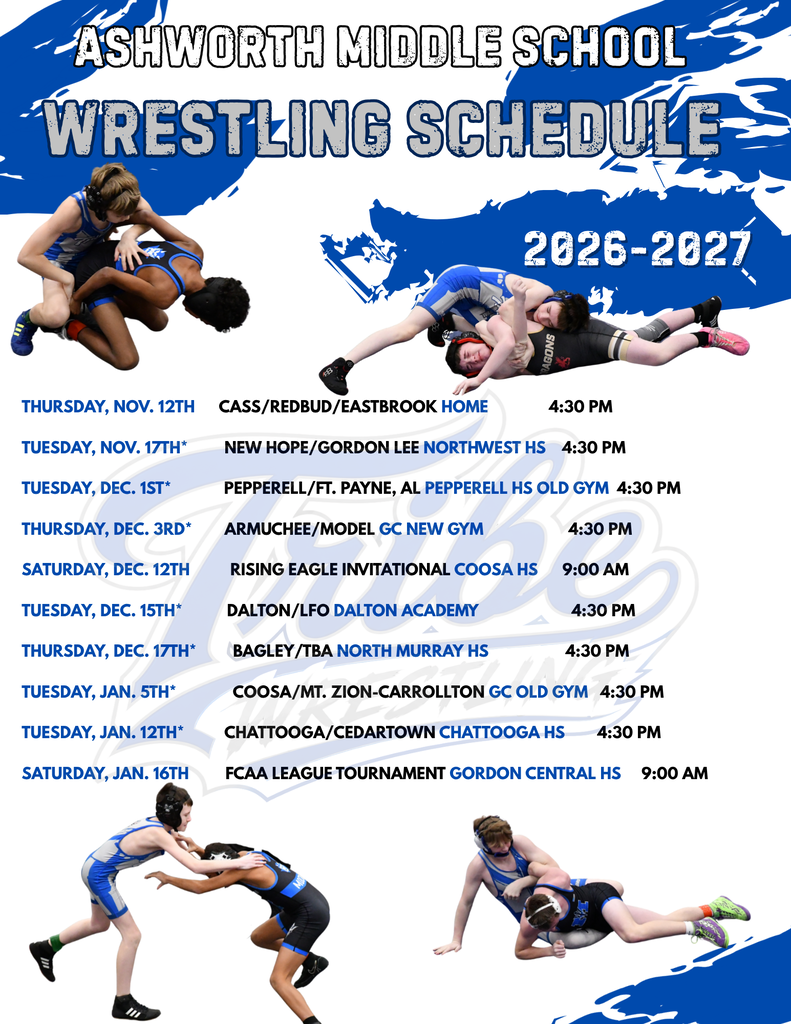 AMS Warriors Wrestling Schedule 26-27