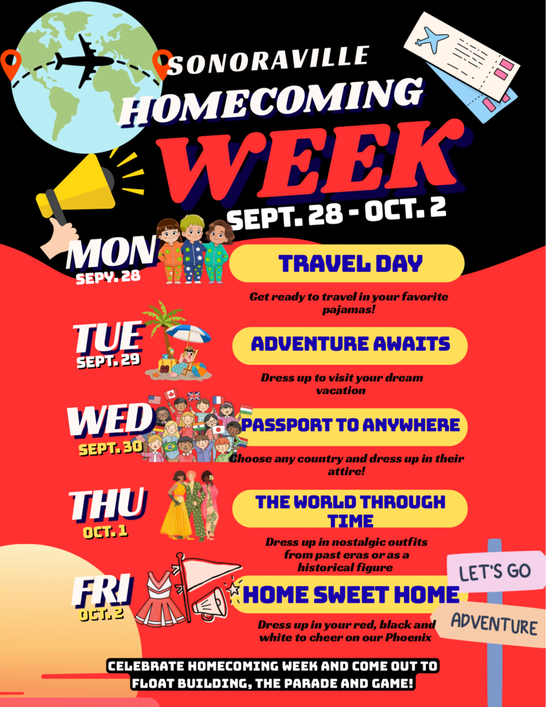 Homecoming Week Dress Up