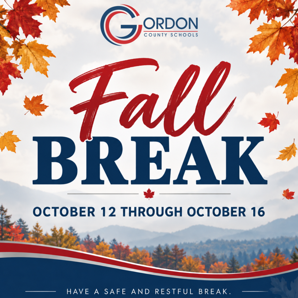 Fall Break is October 12-16