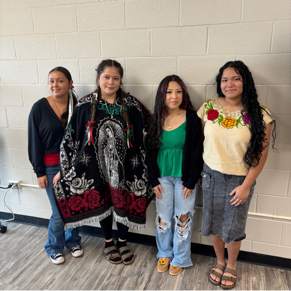 Students and Staff participated in the Mi Cultura dress day for HoPe Hispanic Heritage Week - Day 1