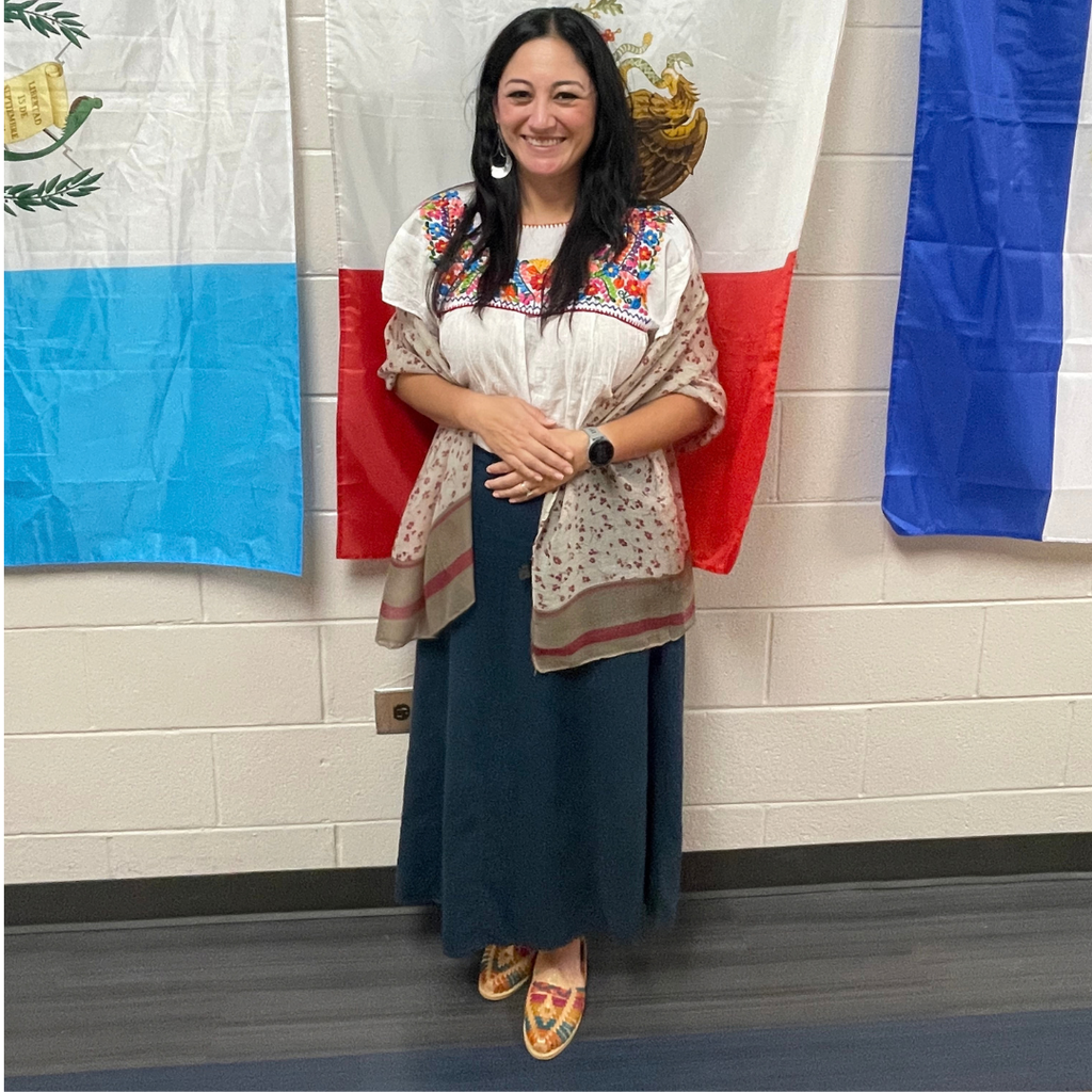Students and Staff participated in the Mi Cultura dress day for HoPe Hispanic Heritage Week - Day 1