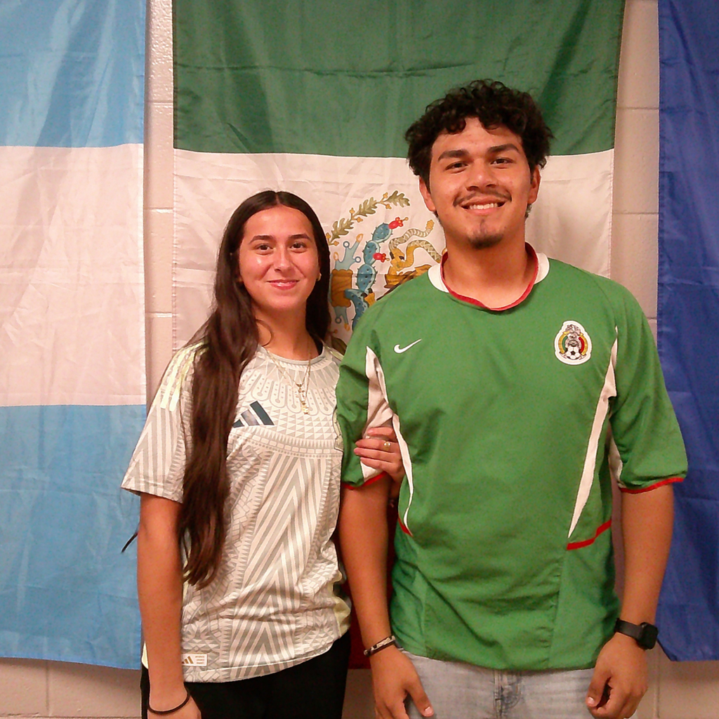 Students and Staff participated in the Mi Cultura dress day for HoPe Hispanic Heritage Week - Day 1