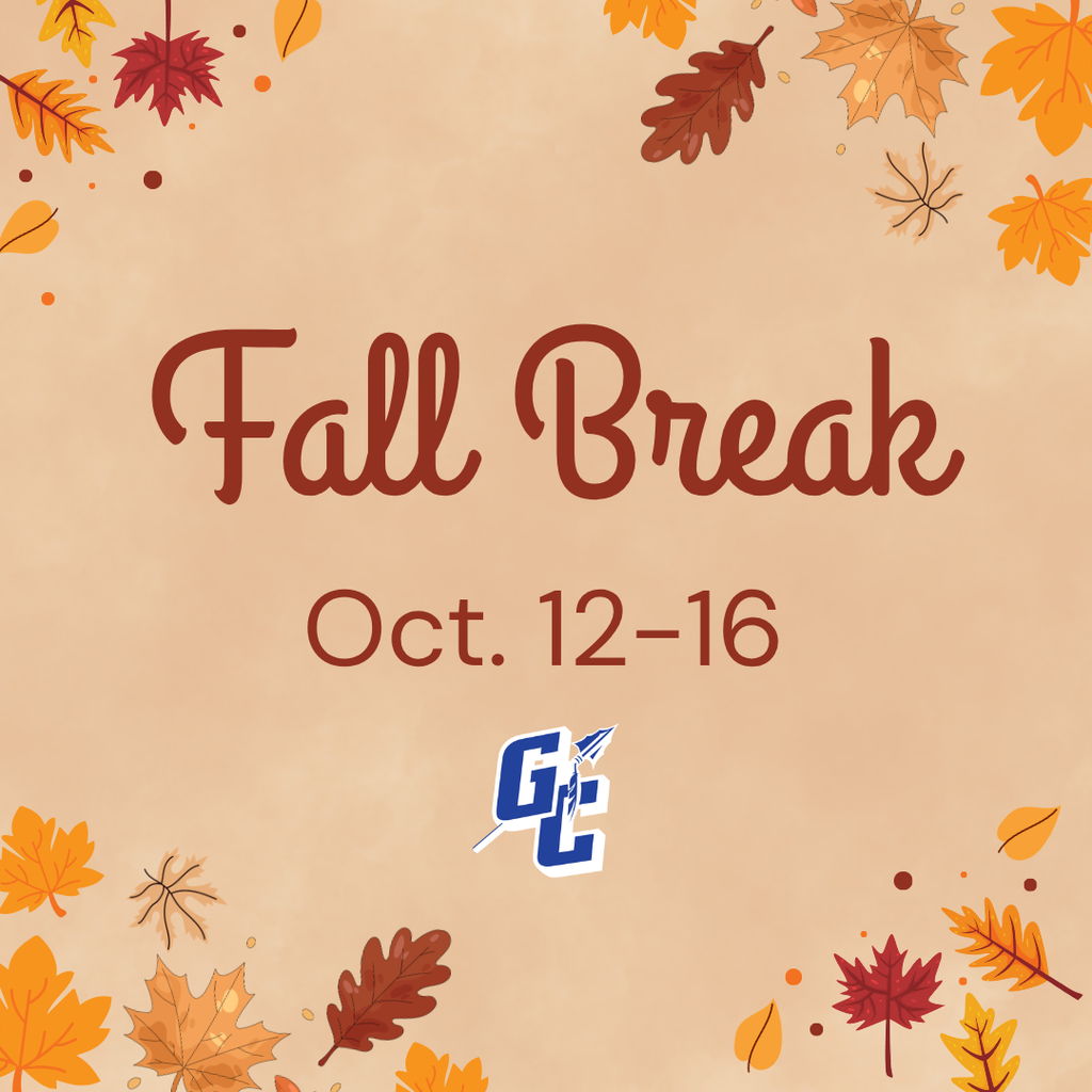 Fall Break - Oct. 12-16