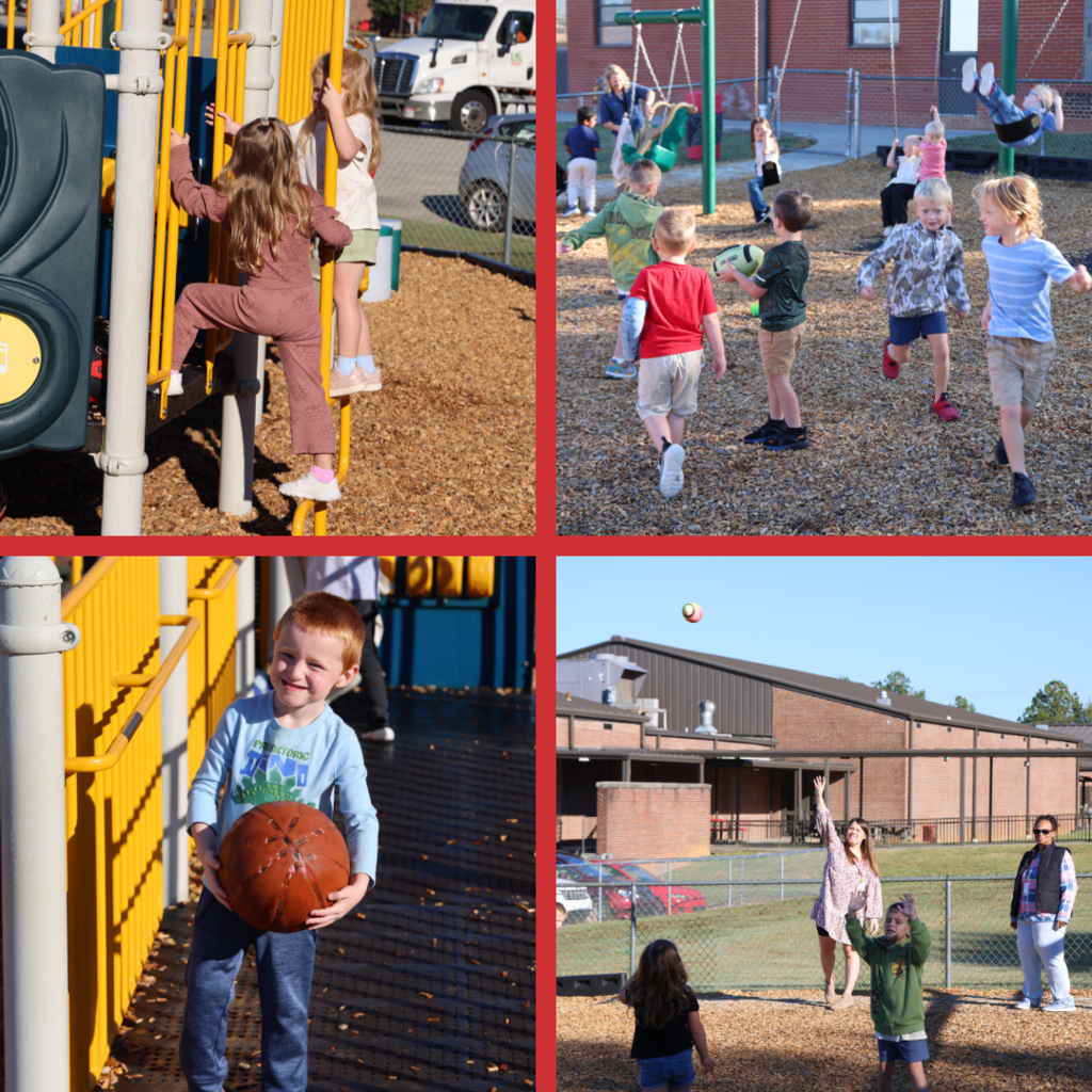 Students playing at recess