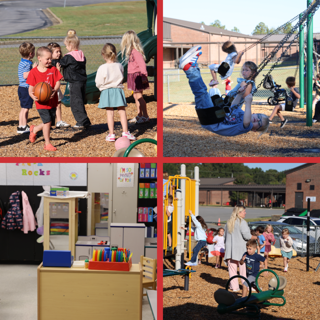 Students playing at recess