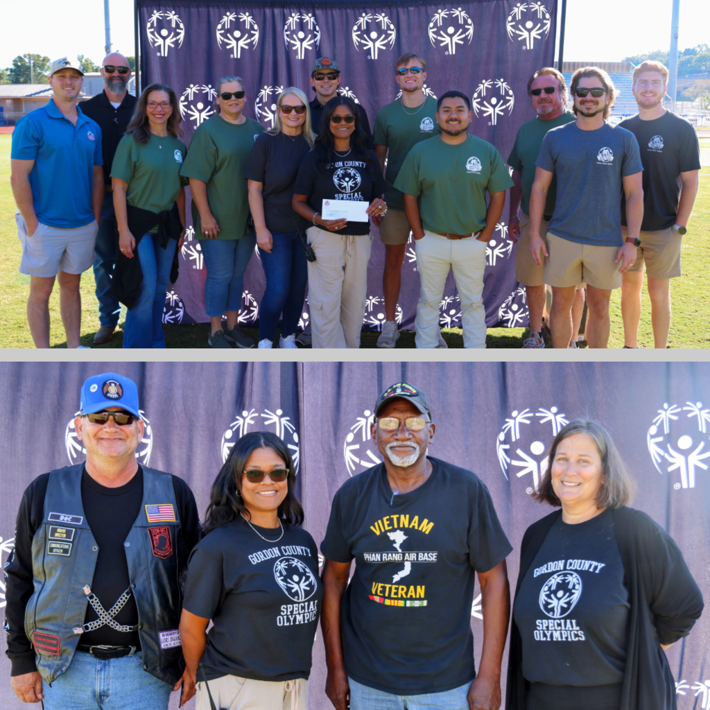 Sponsors at Special Olympics