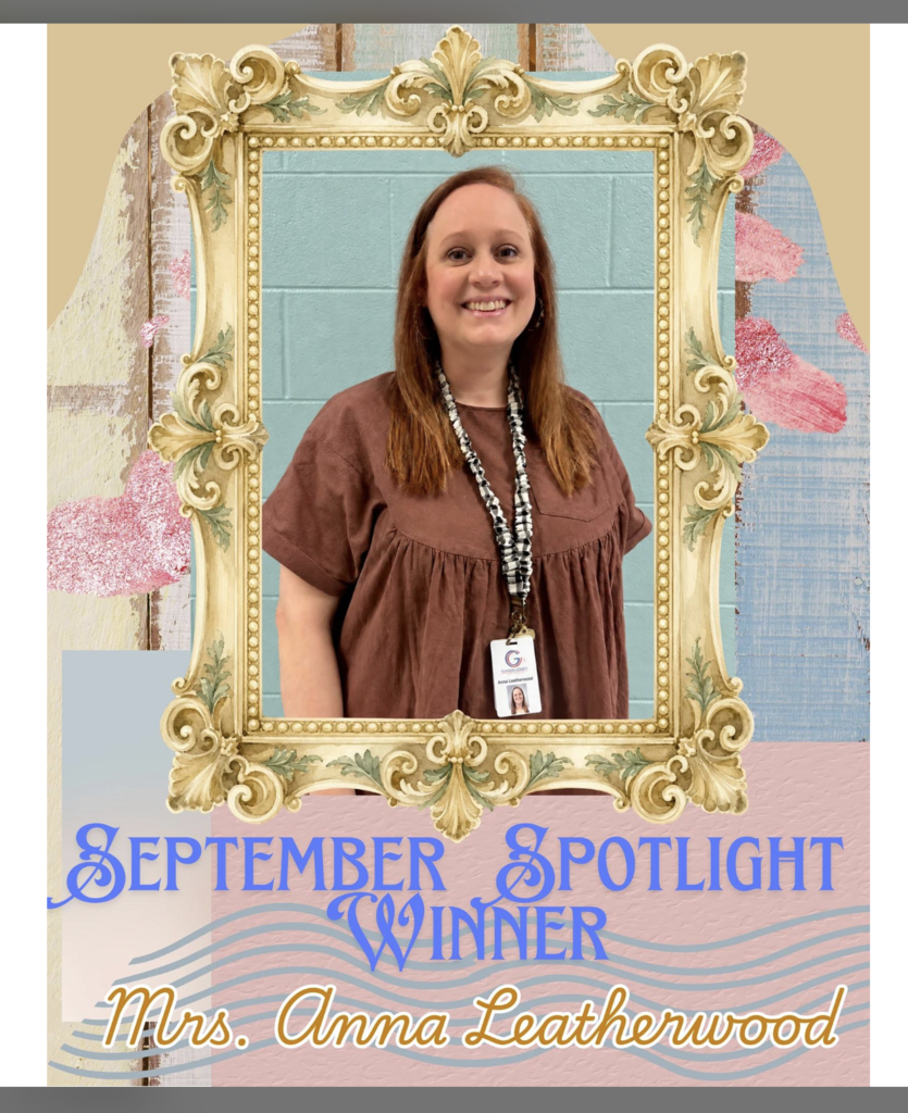 Mrs. Anna Leatherwood is our September Spotlight Winner! 🌟 Numerous coworkers nominated Anna because of her unwavering dedication and focused instruction that makes such a difference for her students every single day. We absolutely love and appreciate everything she brings to Belwood Elementary! Congratulations, Mrs. Leatherwood — you're amazing! 🎉