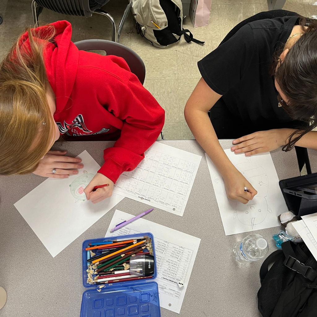 Mrs. Watts’ Honors Biology classes explored genetics by using Punnett squares to predict the likelihood of specific traits in offspring. Students then brought their predictions to life by drawing creative baby monsters that reflected the outcomes of their genetic crosses. To conclude the activity, students participated in a fun round of voting for various "Monster Superlatives," recognizing the most creative, unusual, and memorable monster designs.