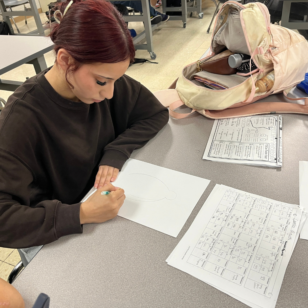Mrs. Watts’ Honors Biology classes explored genetics by using Punnett squares to predict the likelihood of specific traits in offspring. Students then brought their predictions to life by drawing creative baby monsters that reflected the outcomes of their genetic crosses. To conclude the activity, students participated in a fun round of voting for various "Monster Superlatives," recognizing the most creative, unusual, and memorable monster designs.