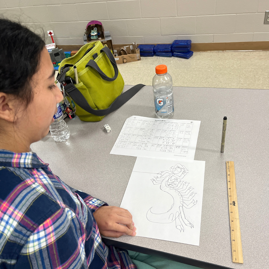 Mrs. Watts’ Honors Biology classes explored genetics by using Punnett squares to predict the likelihood of specific traits in offspring. Students then brought their predictions to life by drawing creative baby monsters that reflected the outcomes of their genetic crosses. To conclude the activity, students participated in a fun round of voting for various "Monster Superlatives," recognizing the most creative, unusual, and memorable monster designs.
