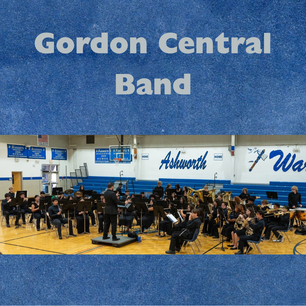 GCHS band performing at Belwood Elementary, Tolbert Elementary and Ashworth Middle.