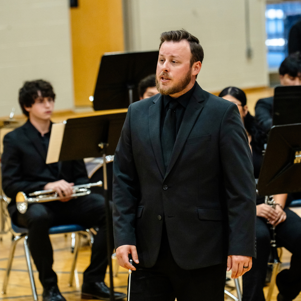 Mr. Born, the GCHS Band Director