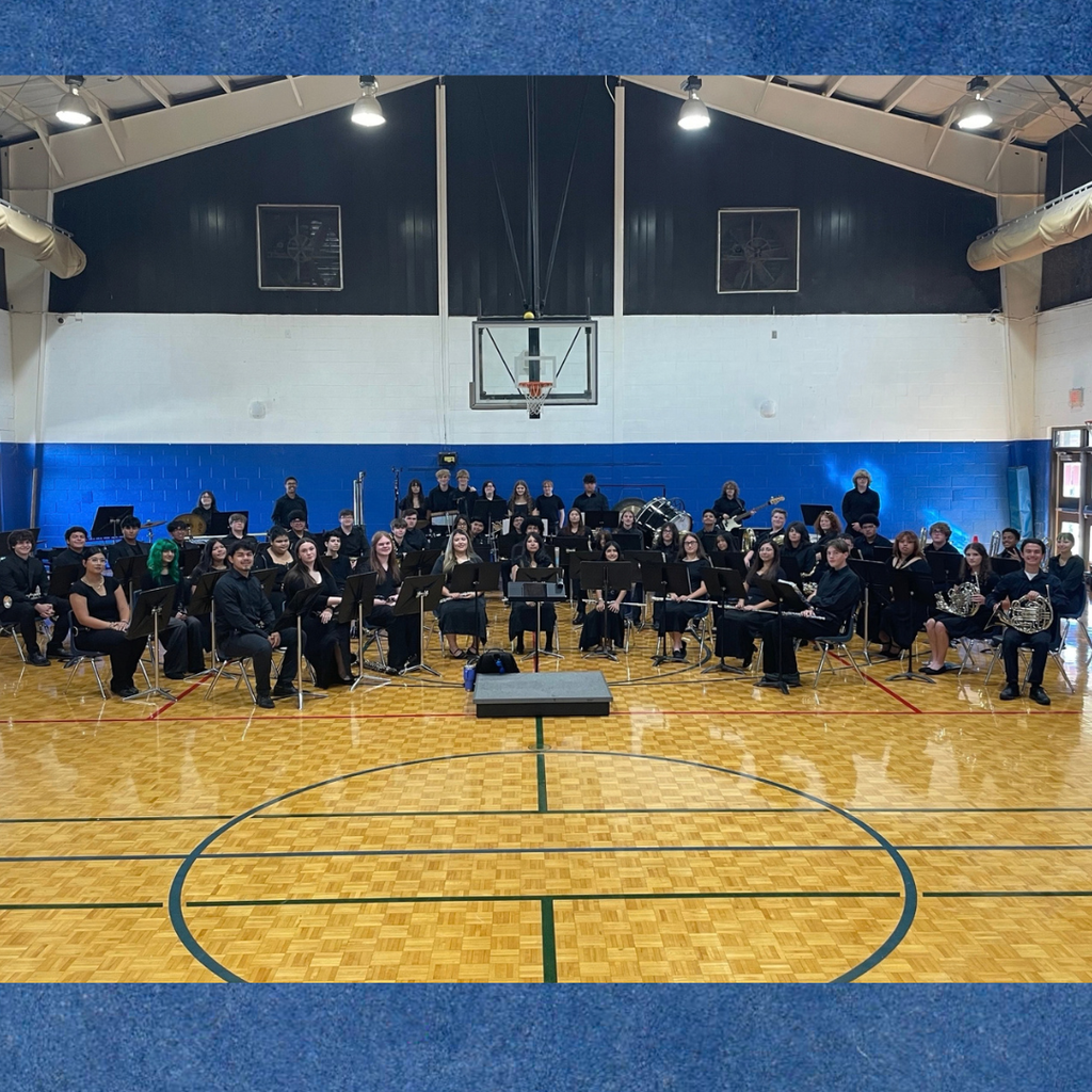GCHS band performing at Belwood Elementary, Tolbert Elementary and Ashworth Middle.