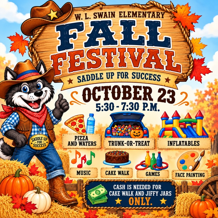 Fall Festival is Friday, October 23 from 5:30-7:30