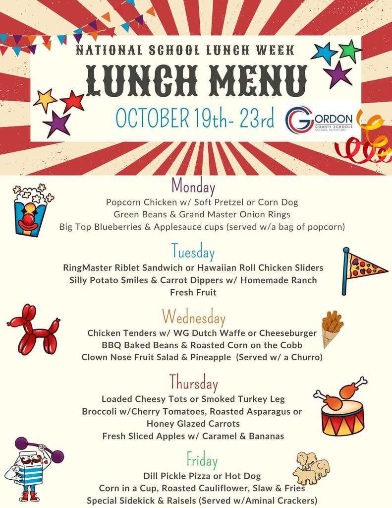 Weekly Menu