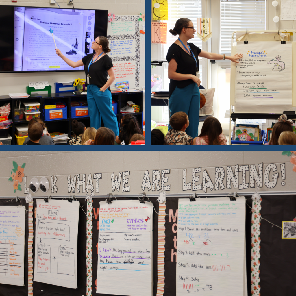 Students learning in class
