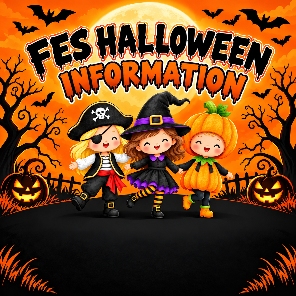 Fairmount Parents, Students will be allowed to wear their costumes to school on Friday, October 30. Your child’s safety is always our first concern here at Fairmount. We ask that you guide their selection of costumes to allow them to comfortably work and learn throughout the day, as well as be able to independently use the restroom. Any items that encourage violence or could be scary to other children are inappropriate for children at school. All accessories to costumes should be left at home. We are not responsible for lost or damaged items. Students are not allowed to wear full-faced masks. Classes will enjoy a snack and craft during the school day. This is for the students only. Thank you for your cooperation in making this a fun and safe day at school. We are looking forward to an enjoyable day!