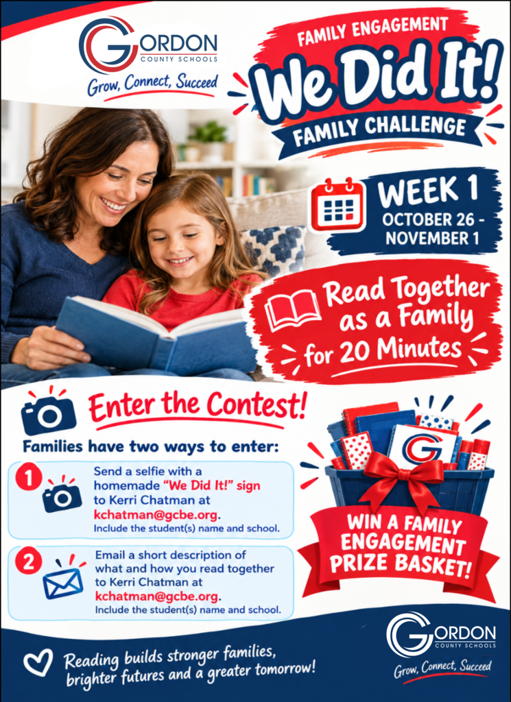Family Engagement Month flyer