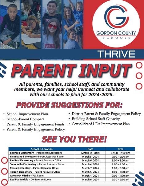 parent input