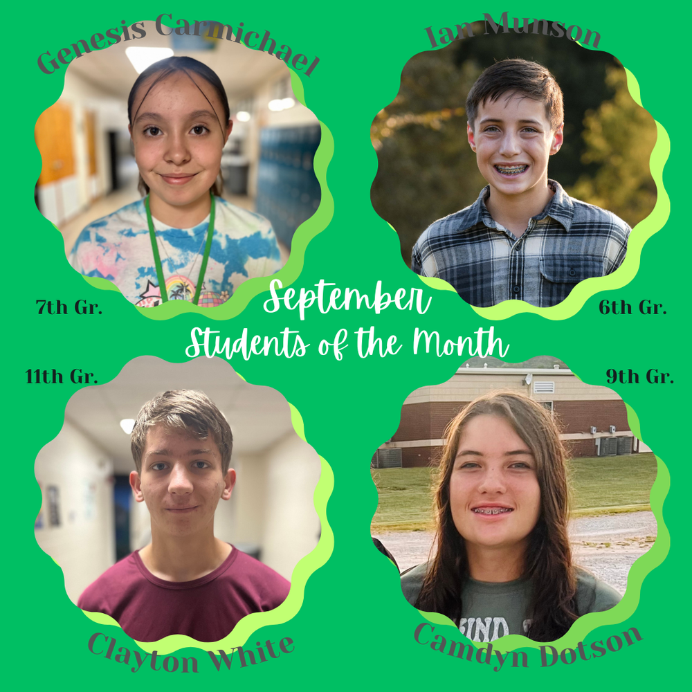 Students of the Month