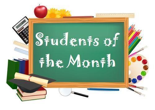 Students of the Month!