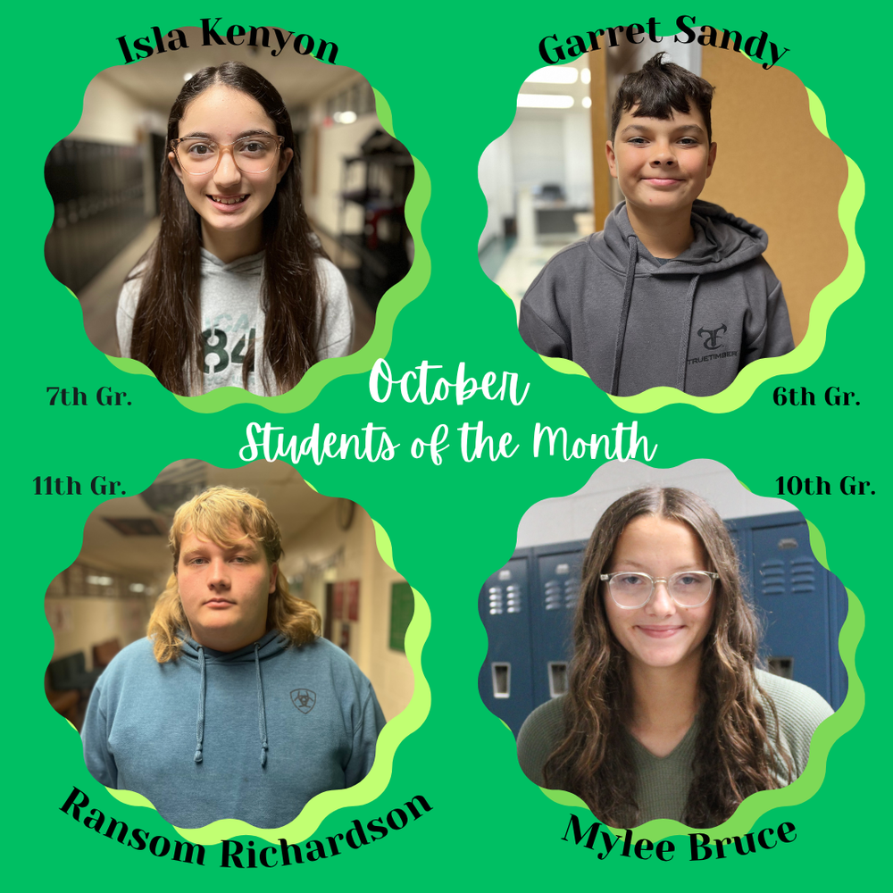 Students of the Month