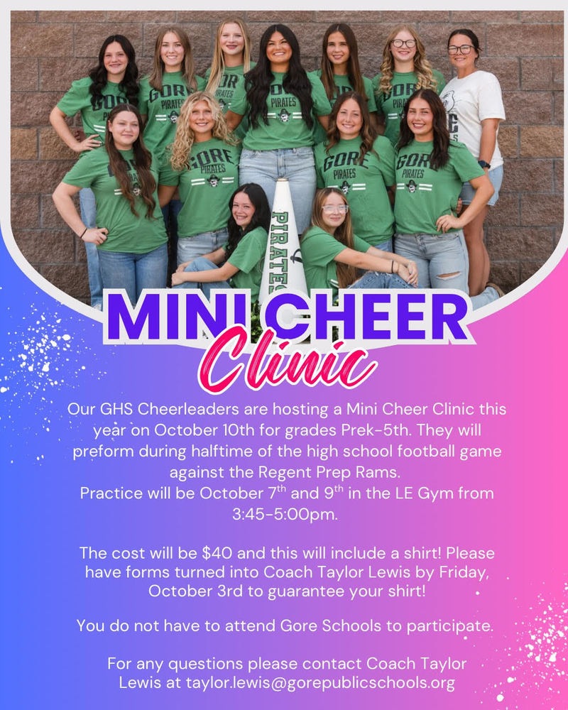 Mini Cheer Clinic