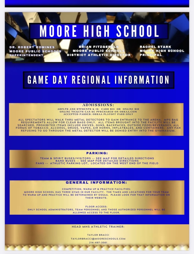 Spectator Information 