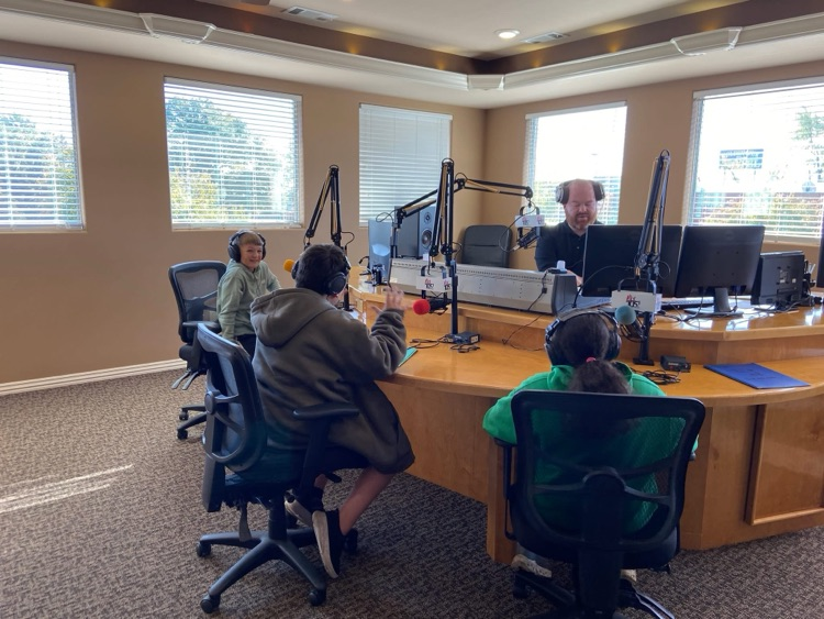 5th Grade visiting Mix 105.1