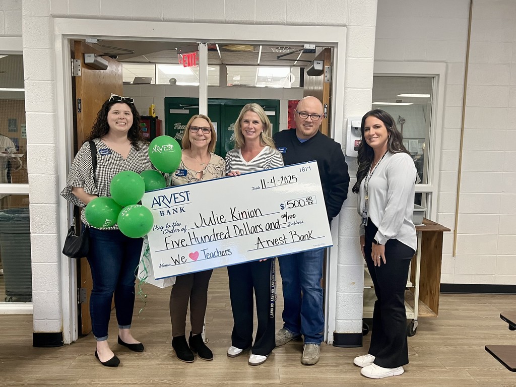 Mrs. Kinion is a winner