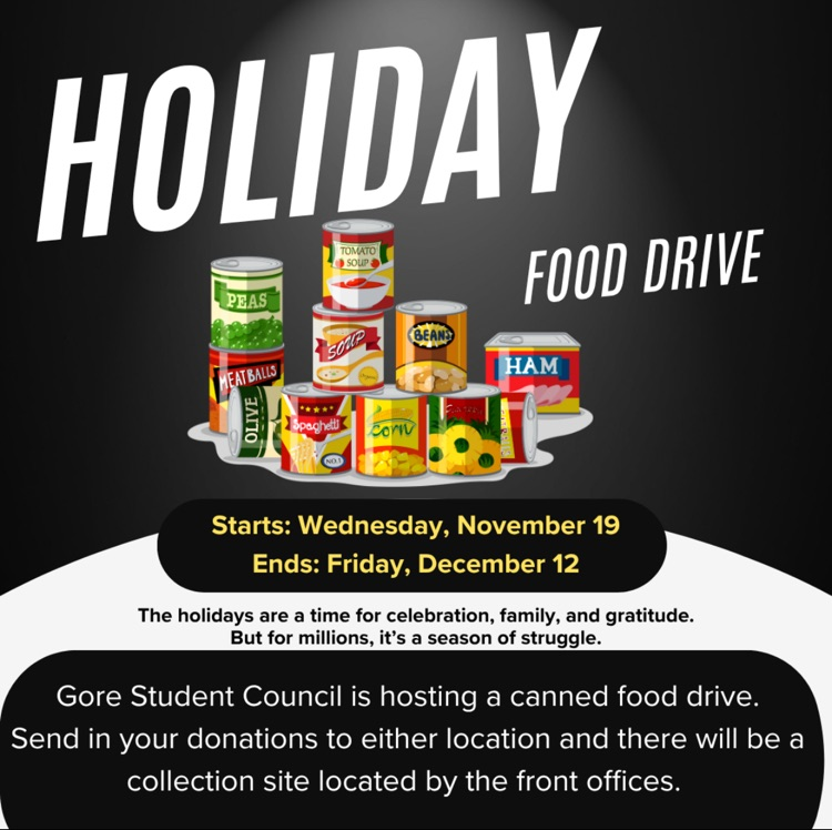 Canned Food Drive 
