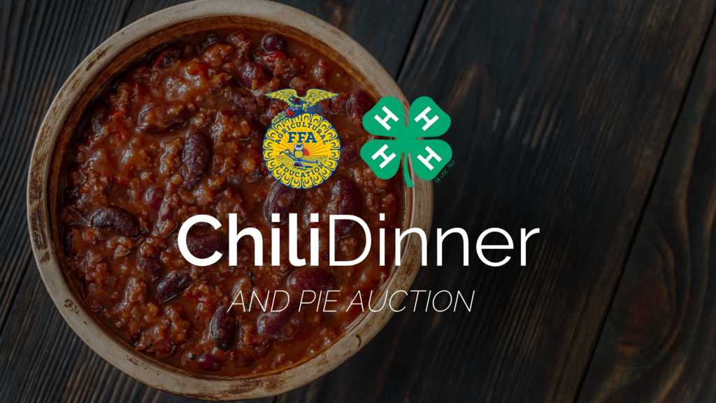 4-H Chili Dinner& Pie Auction