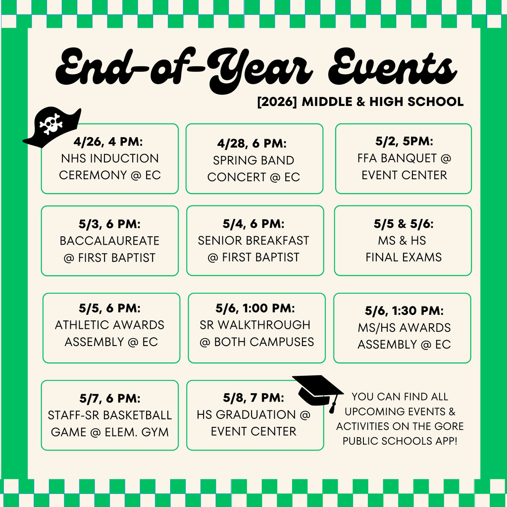 EOY events