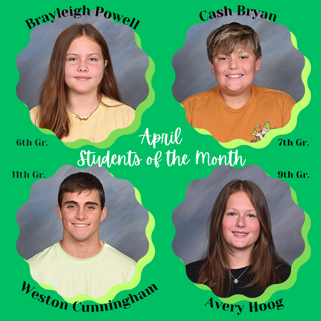 Students of the Month