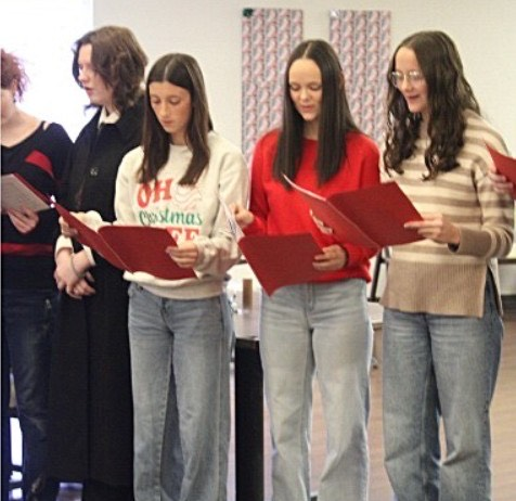 NHS Christmas Caroling at Gore Nursing Center