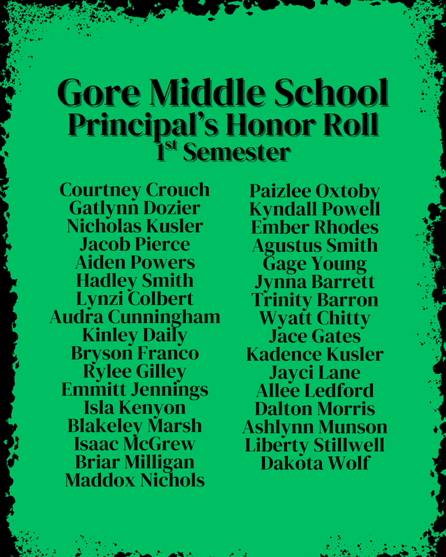 Honor Rolls 