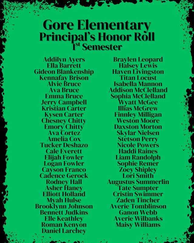 Honor Roll