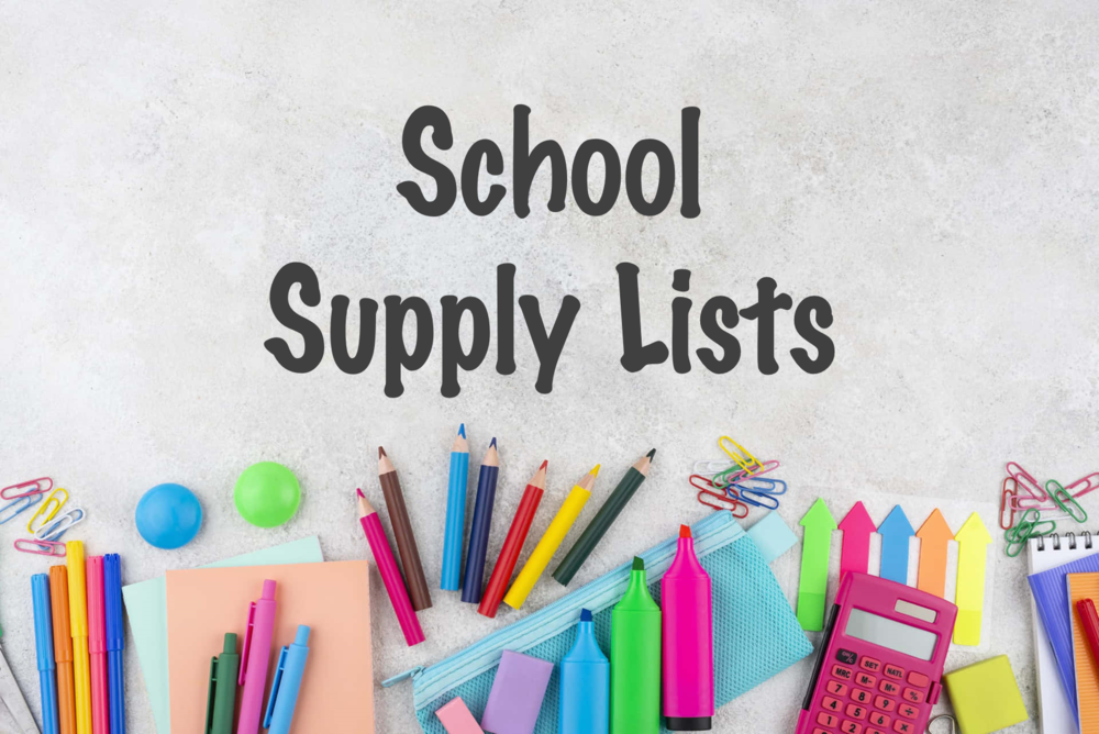 School Supply graphic