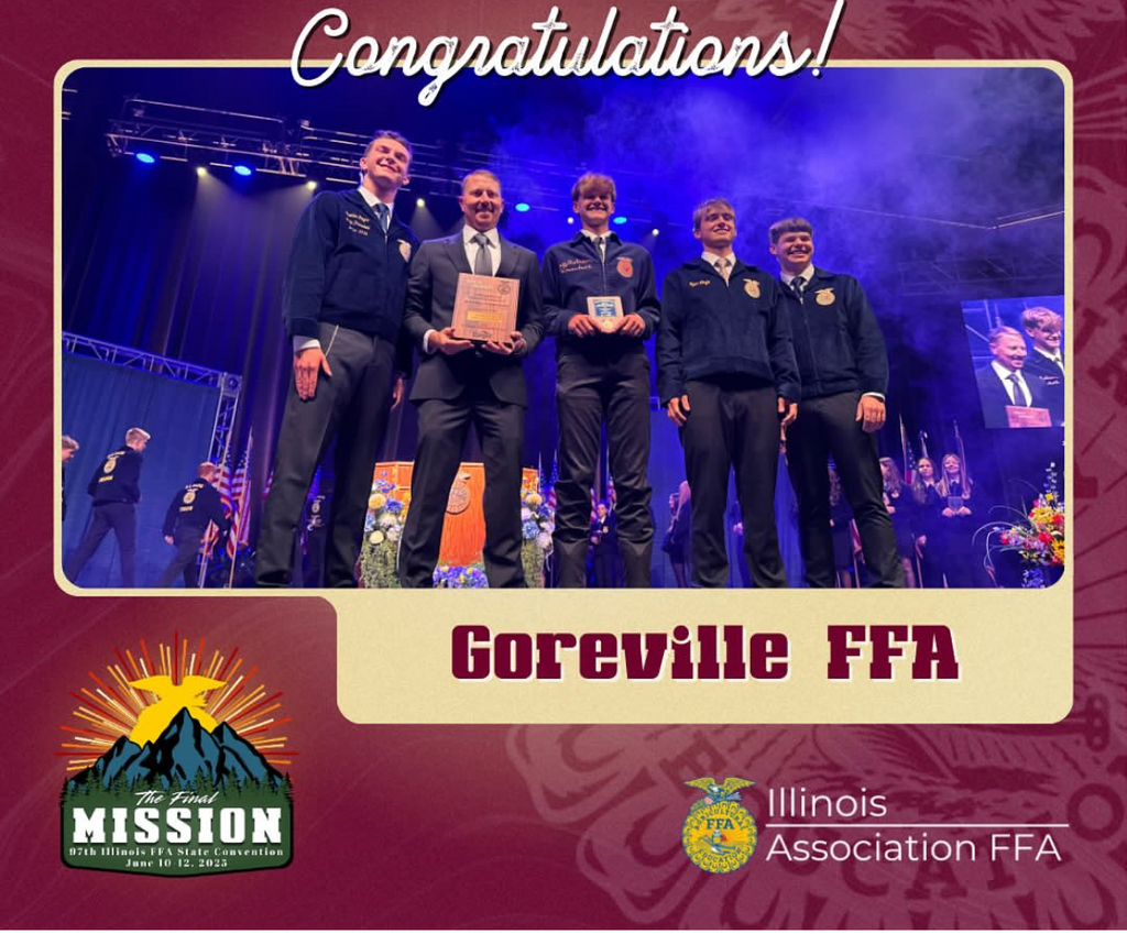 Goreville FFA Named National Model of Excellence and Premier Chapter