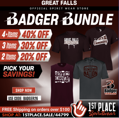 Spiritwear Sale