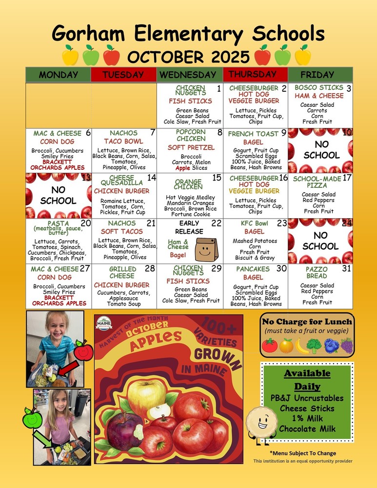 OCT MENU