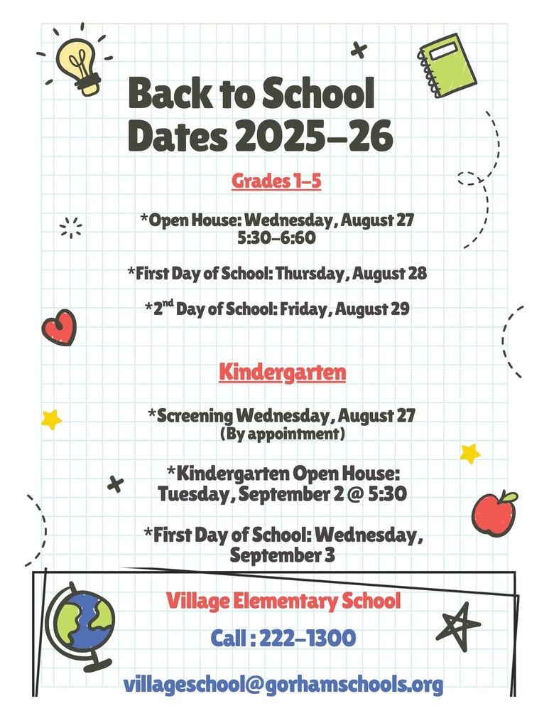 Back to School