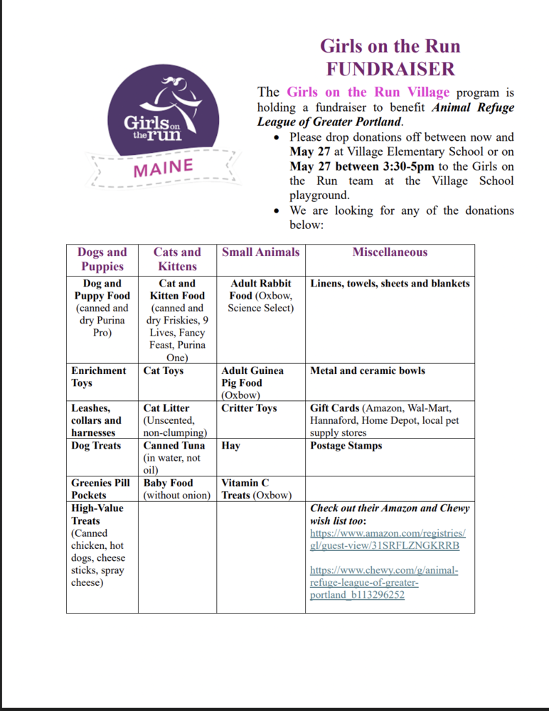 GOTR Fundraiser