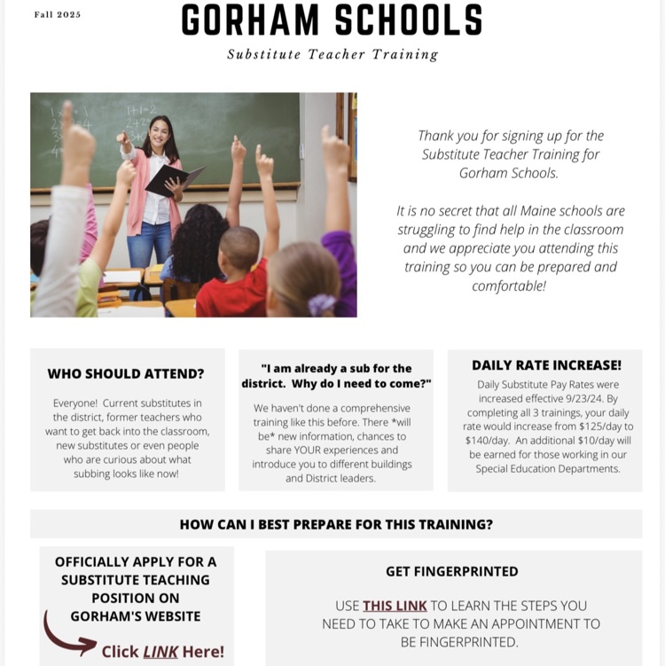 Substitute Teacher Training 