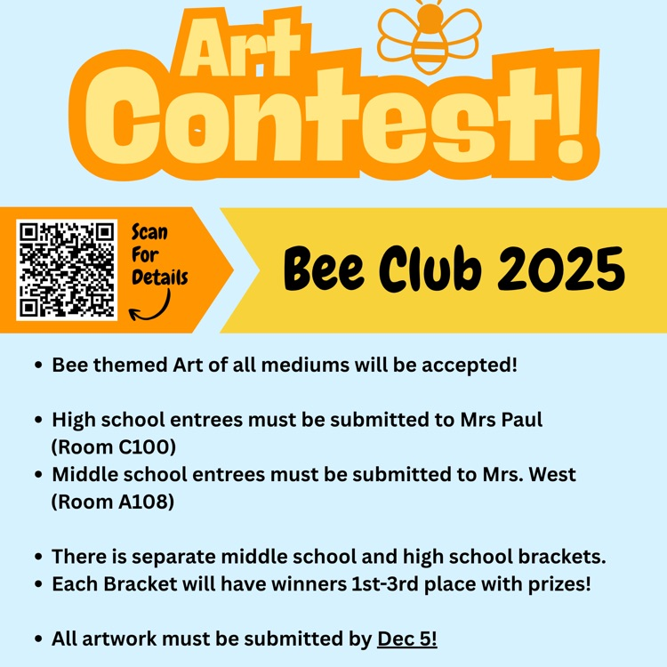 Bee Club Art Contest 